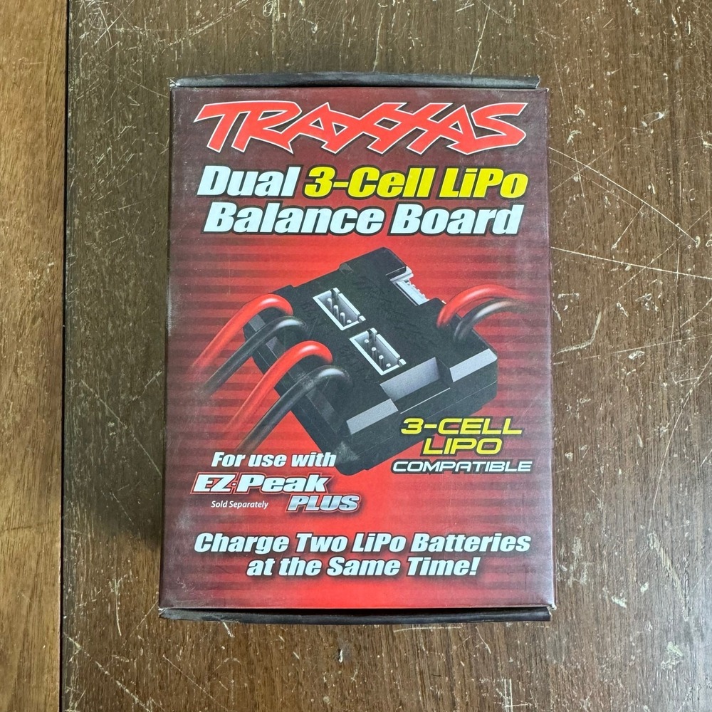 Traxxas 2918 Dual 3-cell Lipo Balance Board NEW‎ SEALED